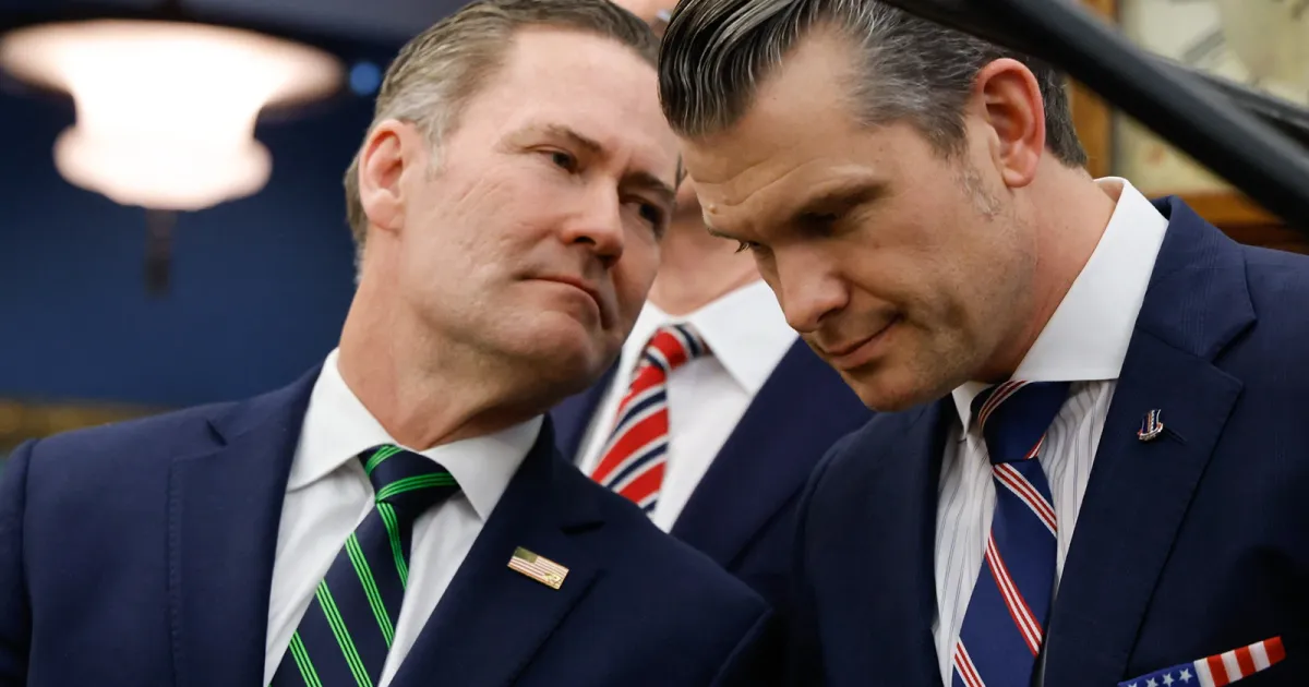 Why Hegseth and Trump keep contradicting themselves about U.S. munitions