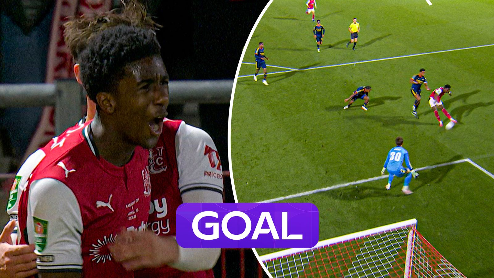 ‘Fleetwood’s fantasy moment!’ – Arsenal losing to L2 side in Carabao Cup clash