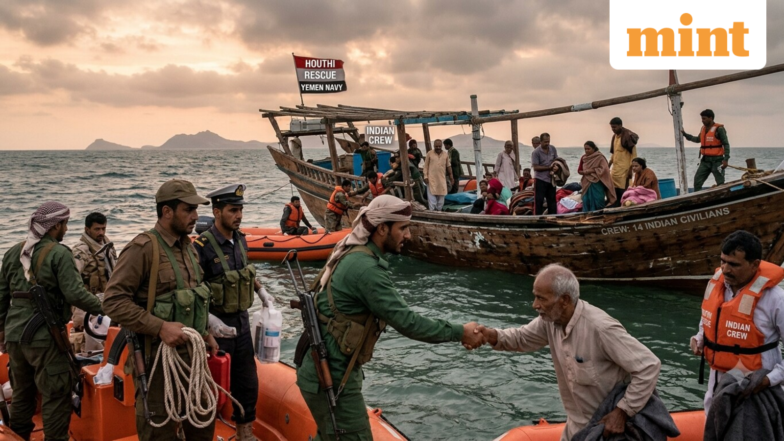 14 Indians on boat attacked near Bab el-Mandeb? Houthis blame Saudi Arabia, claim rescue operation