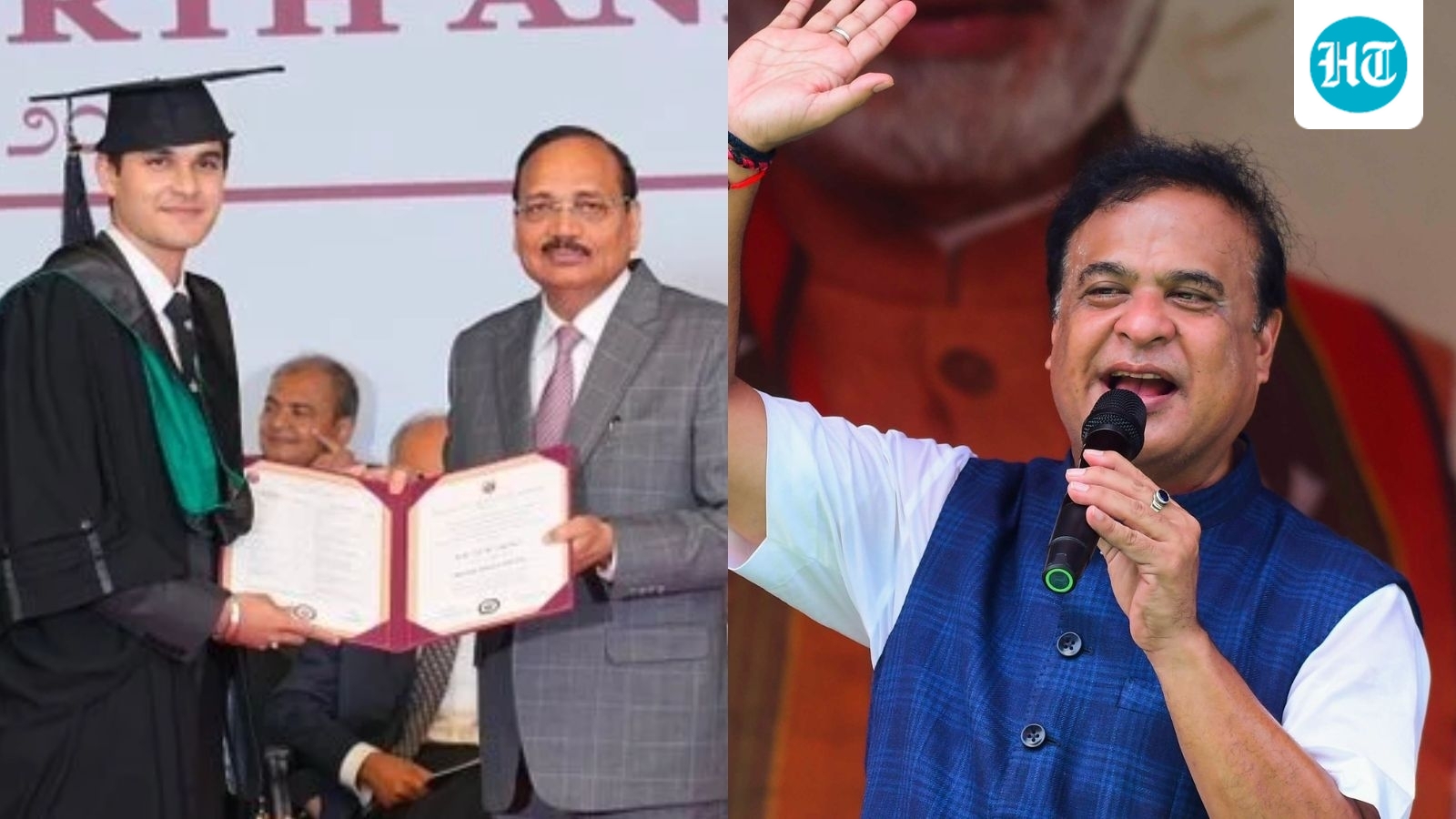 ‘A proud dad’: Assam CM Himanta Biswa shares emotional note as son receives law degree, posts photo with CJI Surya Kant