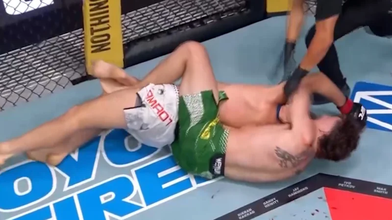 Aussie rising star’s brutal UFC win