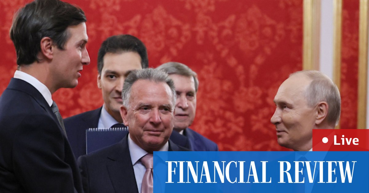 Australia news LIVE UPDATES: Vladimir Putin offers to resume peace talks with US and Ukraine