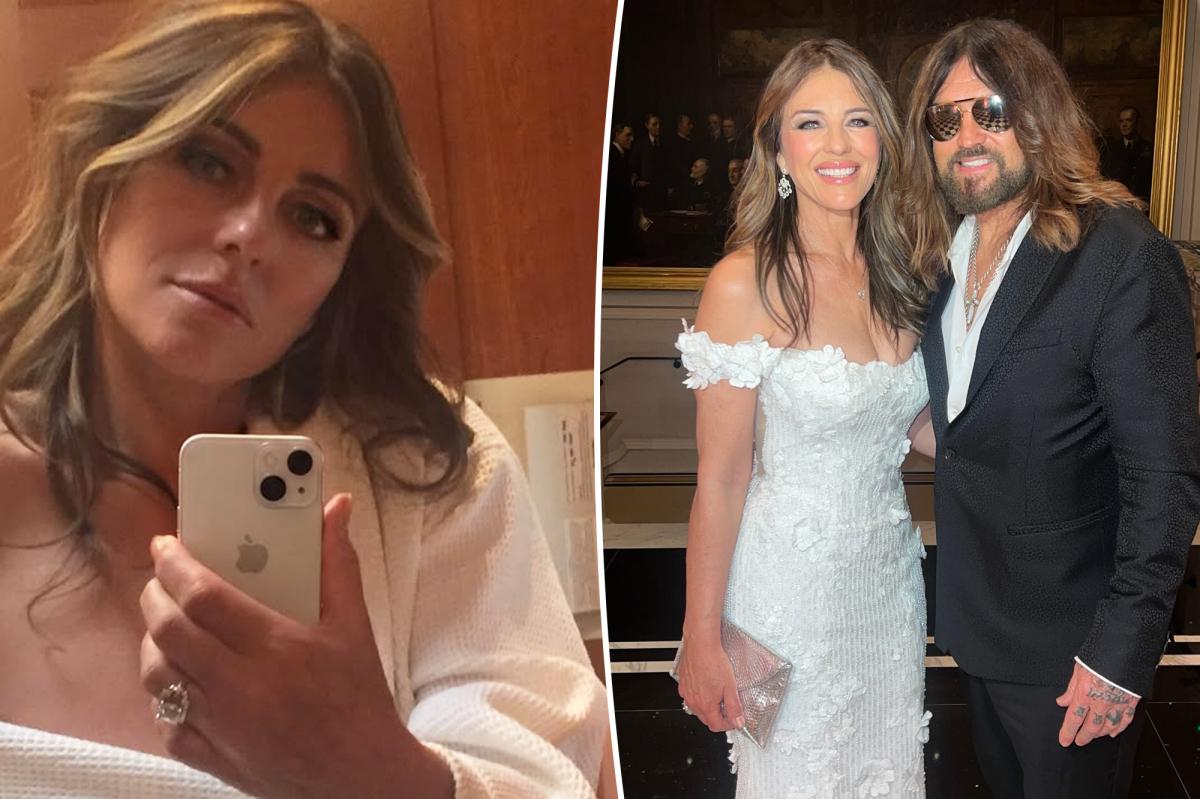 Billy Ray Cyrus and Elizabeth Hurley are engaged
