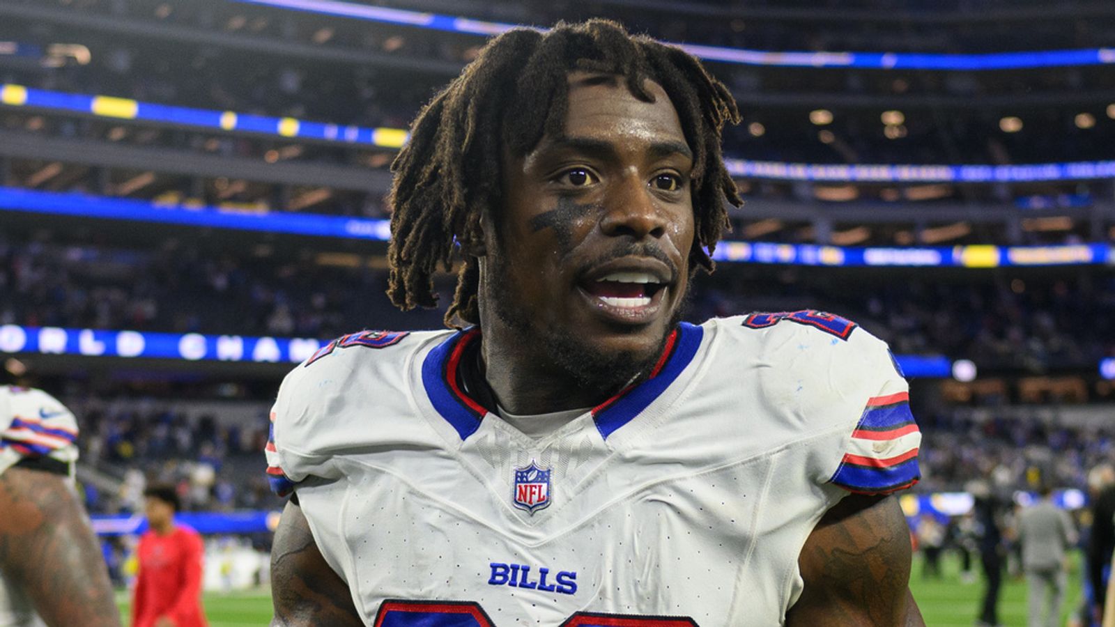 CJ Gardner-Johnson: Buffalo Bills safety suspended for spitting in the direction of Las Vegas Raiders players