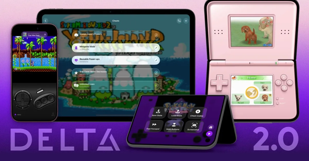 Delta can turn the iPhone Duo into your favorite folding handheld