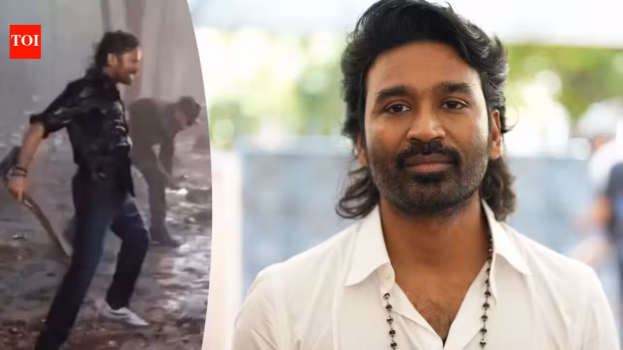 Dhanush injures his hand while shooting for intense axe fight sequence for ‘OM’ but continues to shoot until the scene is complete, wins praise for dedication- Watch VIRAL video |