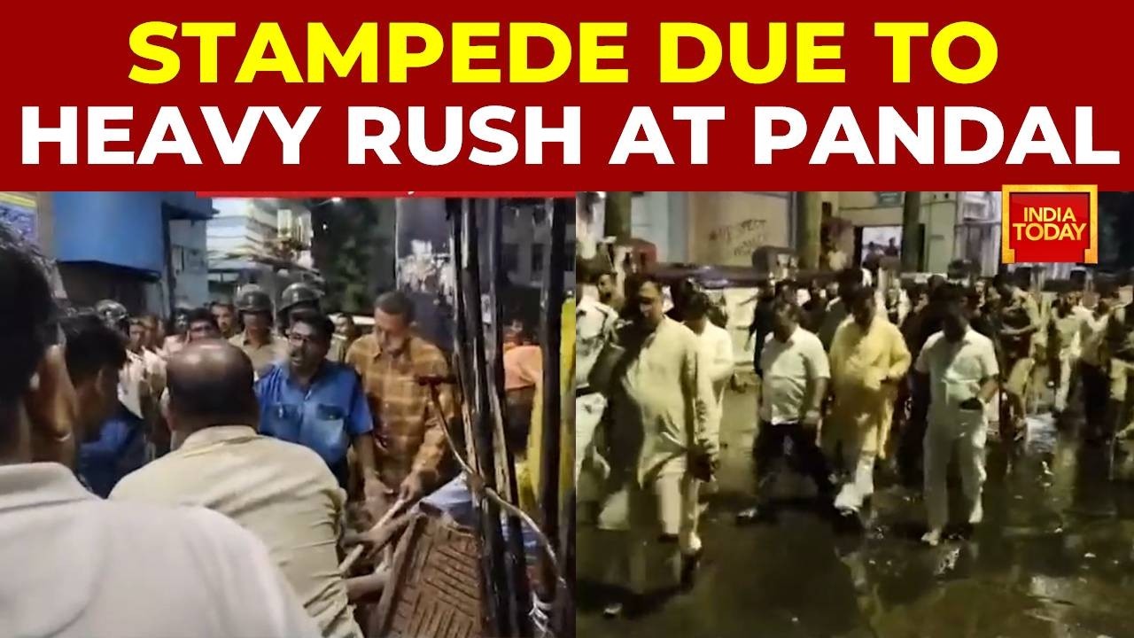 Durga Puja Tragedy: Pandal Collapse, Stampede in Kolkata Narrow Lane Kills 17