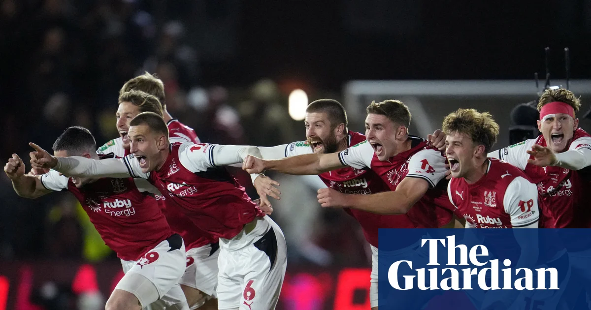 Fantastic Fleetwood seal shootout success in Carabao Cup shock against Arsenal