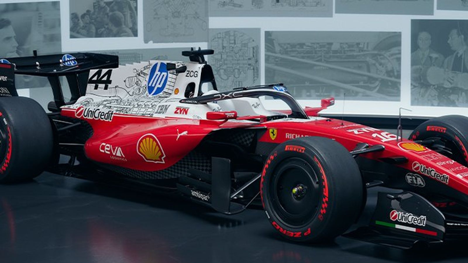 Ferrari reveal special one-off livery for United States GP