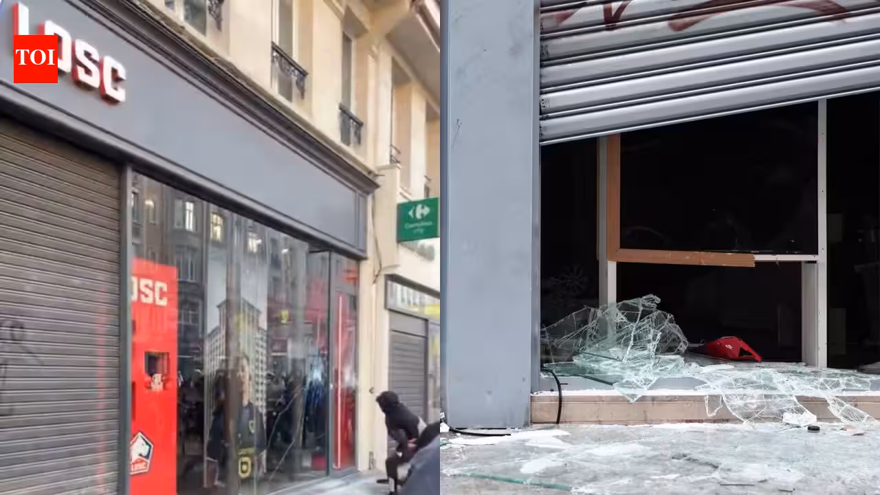 French unrest hits football: Olympique de Marseille and Lille stores looted as clubs condemn violence