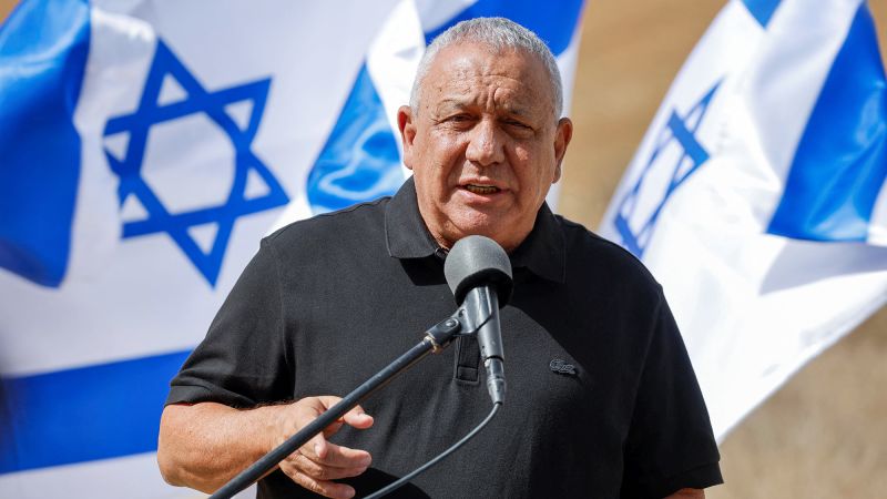 Gadi Eisenkot: What to know about the main challenger to Netanyahu in Israel’s elections