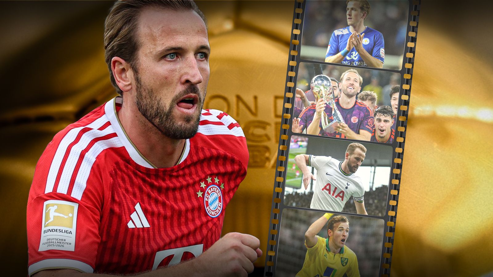 Harry Kane wins Ballon d’Or: Bayern Munich striker completes ‘Cinderella story’ from EFL loans to world’s best player