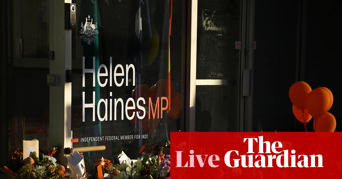 Helen Haines live updates: Independent MP critical after surgery to save second leg; alleged attacker to face court