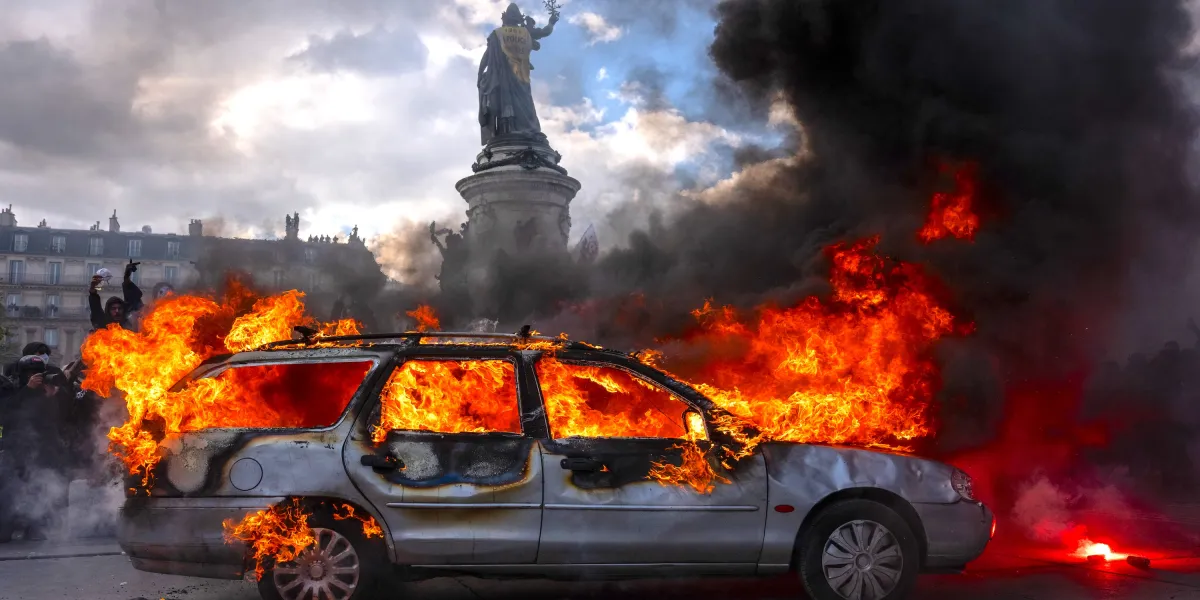 How the rioting in France might trigger a ‘blow up’ in the bond market