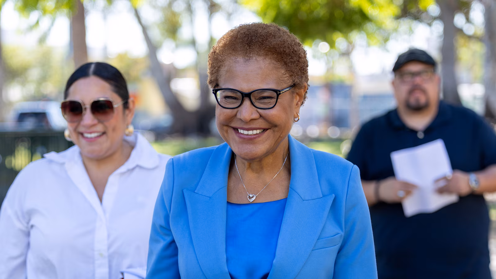 In struggling LA, Mayor Karen Bass fights for 2nd term against democratic socialist-backed Raman
