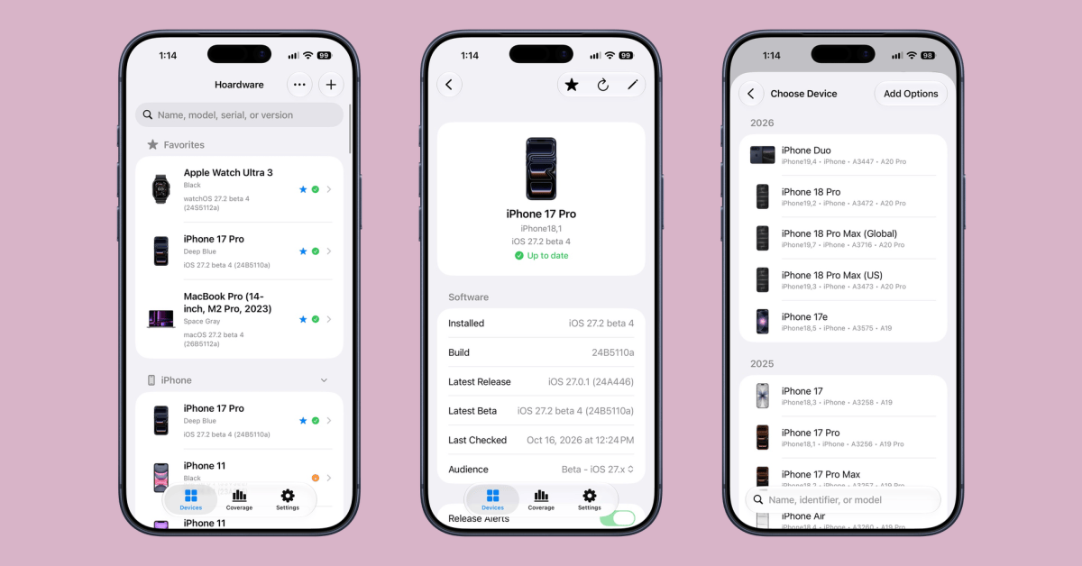 Indie App Spotlight: ‘Hoardware’ makes it easy to track your Apple device collection