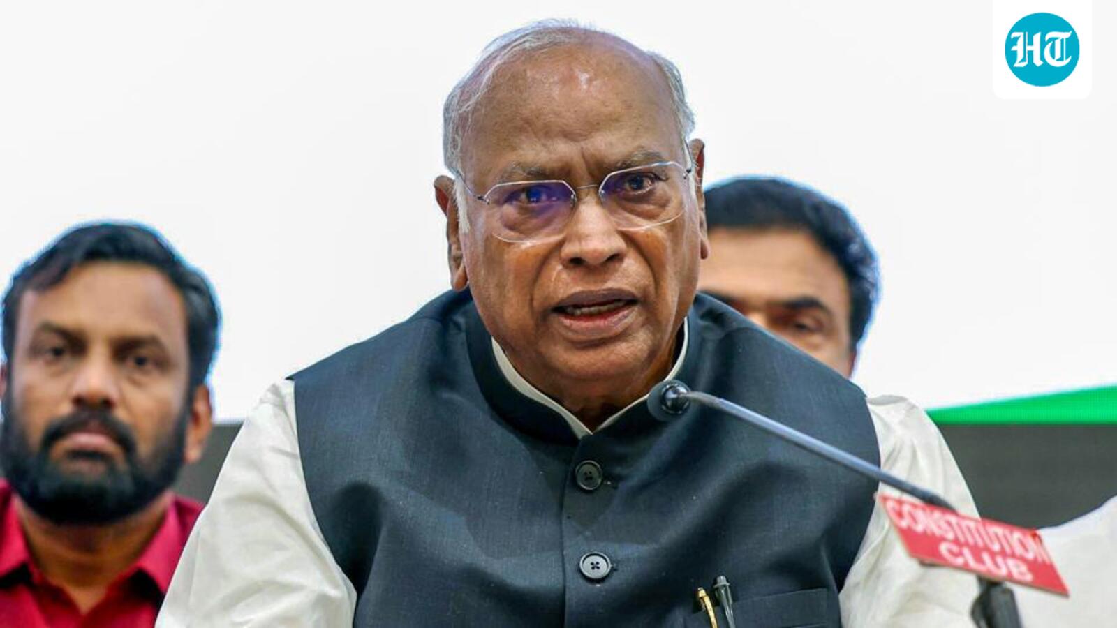 Kharge questions Modi, Shah over failure to restore peace in Manipur