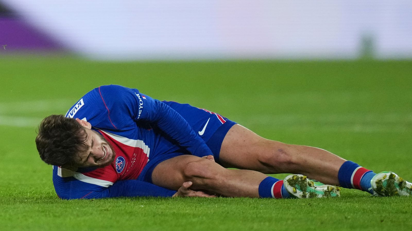 Khvicha Kvaratskhelia: PSG forward set for surgery after rupturing ACL in Champions League win over Barcelona