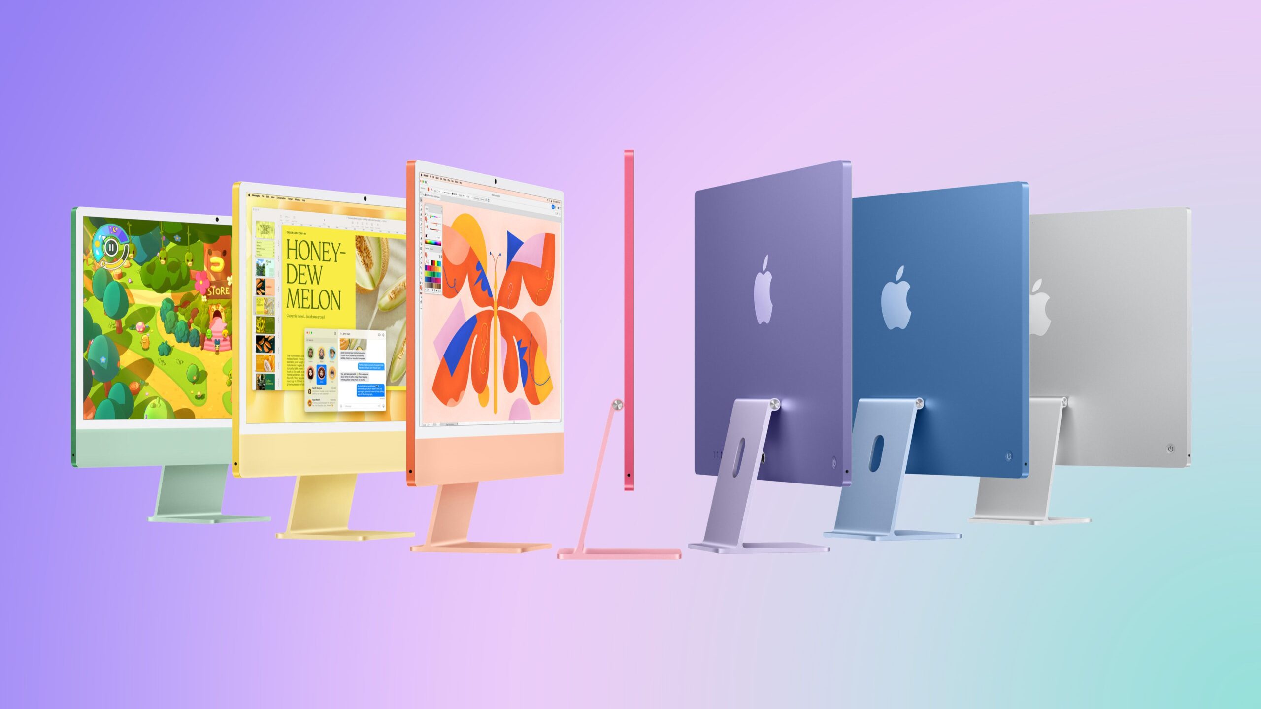 M6 iMac Sticks With Its Five-Year-Old Color Lineup