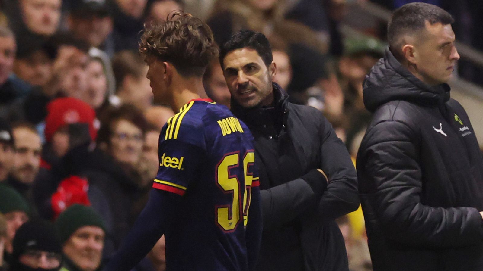 Max Dowman red card: Arsenal boss Mikel Arteta explains his reaction to 16-year-old after sending off in Carabao Cup exit to Fleetwood Town