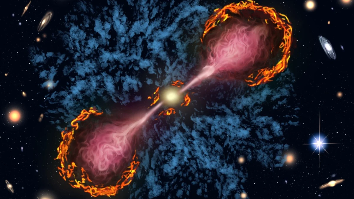 New Observations Show How Black Holes Stir Up Material Surrounding A Galaxy