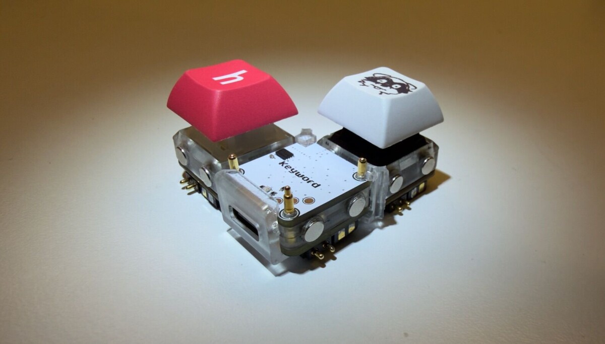Open source keyboard lets you swap parts like magnetic Lego bricks