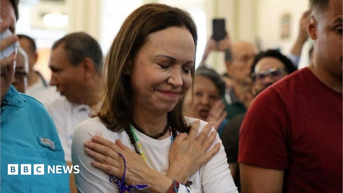 Opposition leader María Machado returns to Venezuela