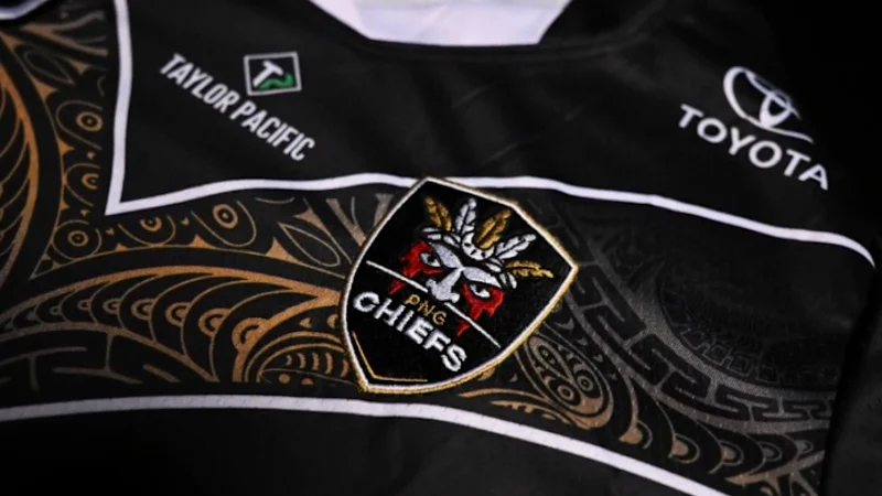 PNG Chiefs unveil logo, jersey