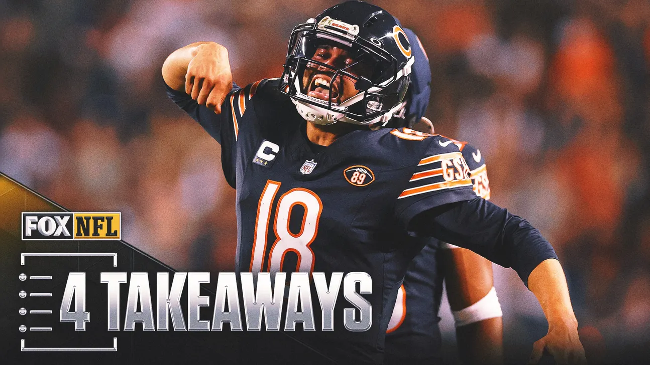 Patriots vs. Bears: 4 Takeaways As Caleb Williams Outduels Drake Maye