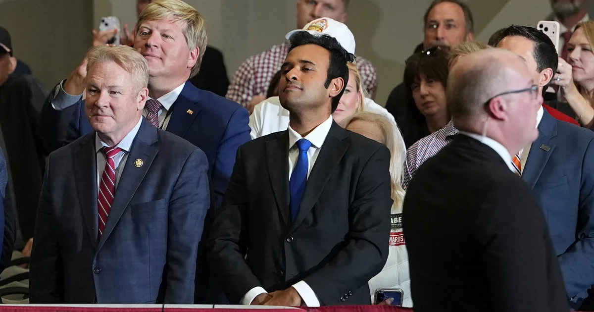 Ramaswamy should drop ad featuring Acton’s mom, GOP governor says, as Vance accuses critics of “whining”