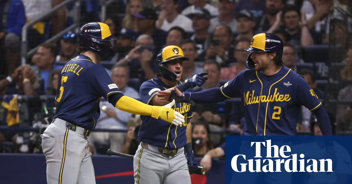 Ruthless Brewers eye World Series sweep after crushing Rays 10-1 in Game 3