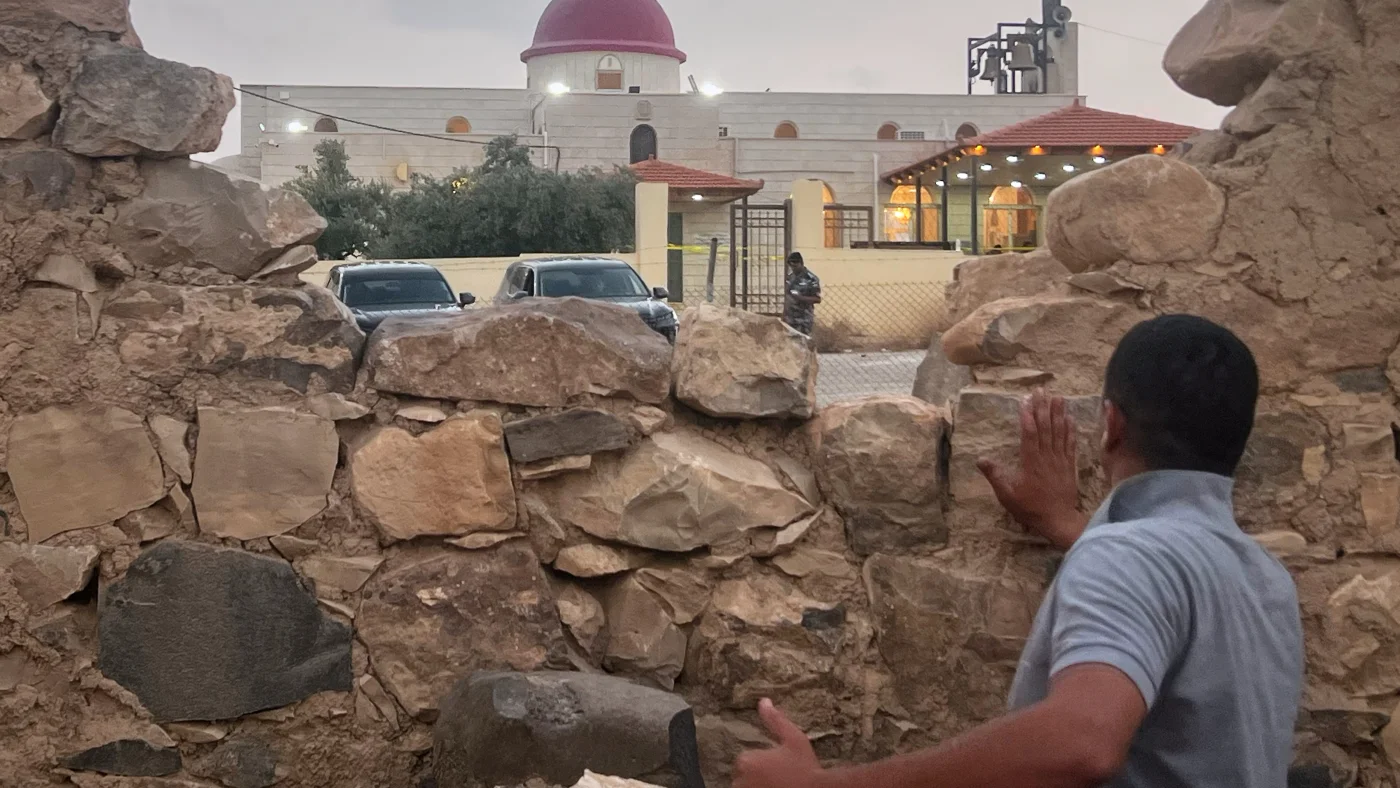 Shooting at a church in Jordan kills 7 people