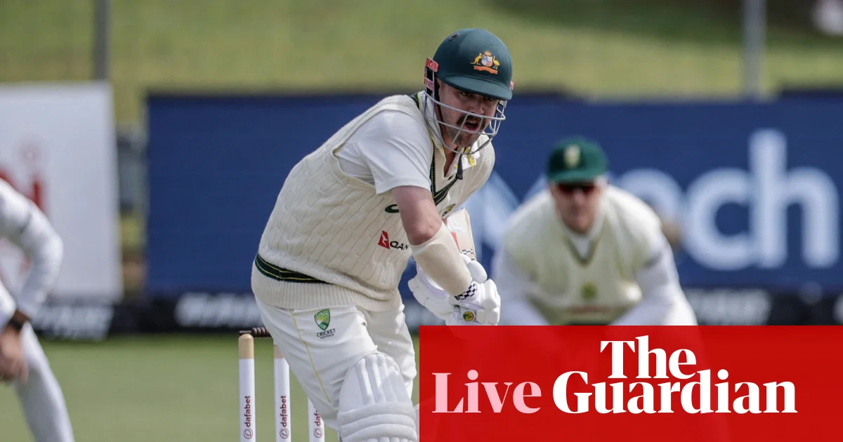 South Africa v Australia: second men’s cricket Test, day four