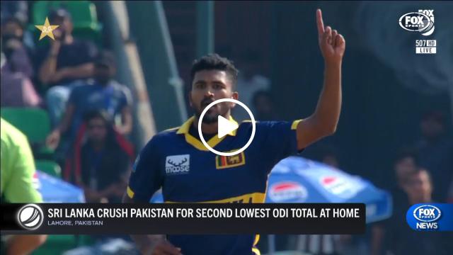 Sri Lanka crush Pakistan in ODI clash – Fox Sports