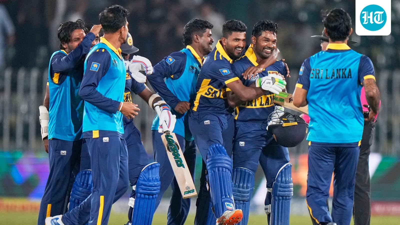 Sri Lanka survive late drama to script record ODI chase against England despite Brook’s double ton
