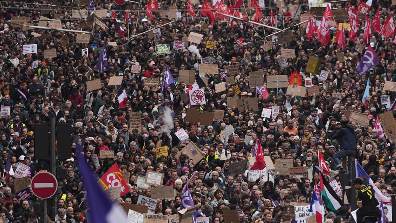 ‘The marches went well’ – French government on demonstrations a week after looting and violence