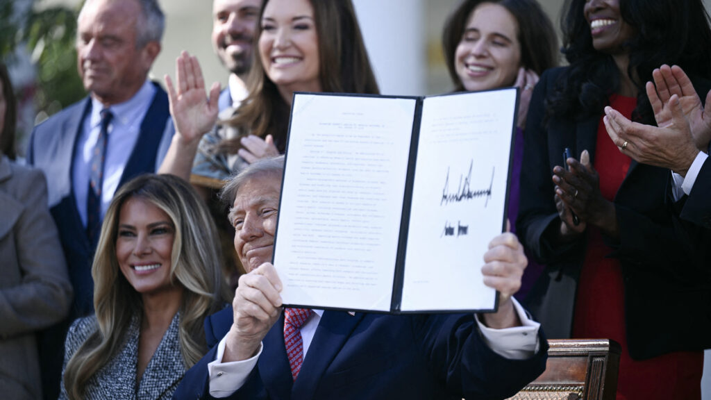 Trump orders creation of NIH initiative on women’s health