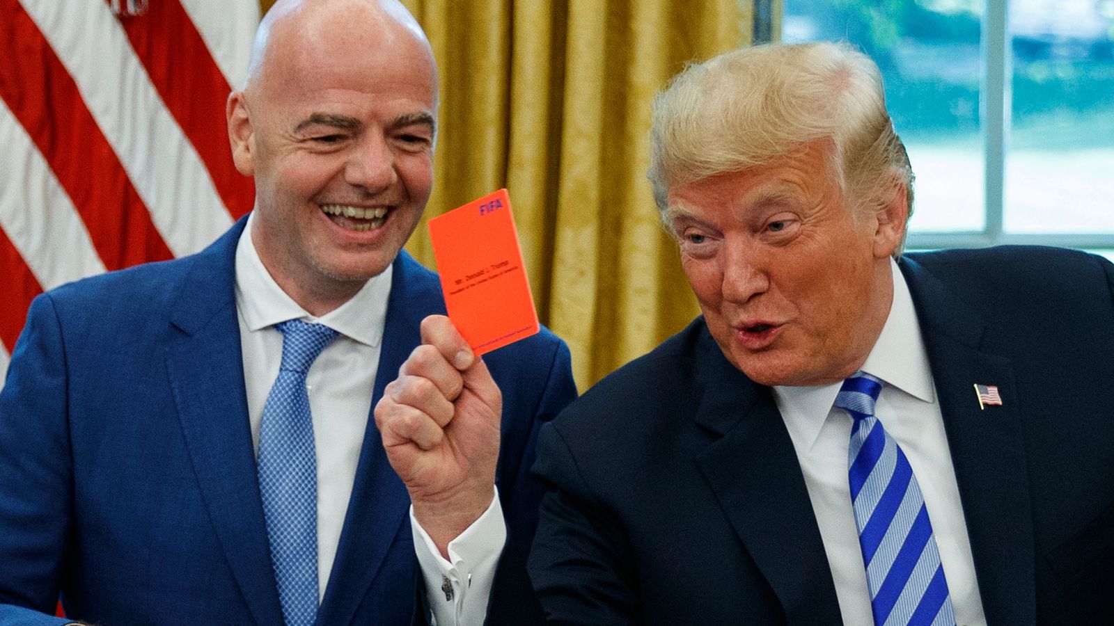 UEFA writes letter to FIFA demanding answers over Gianni Infantino’s presidency and his relationship with Donald Trump