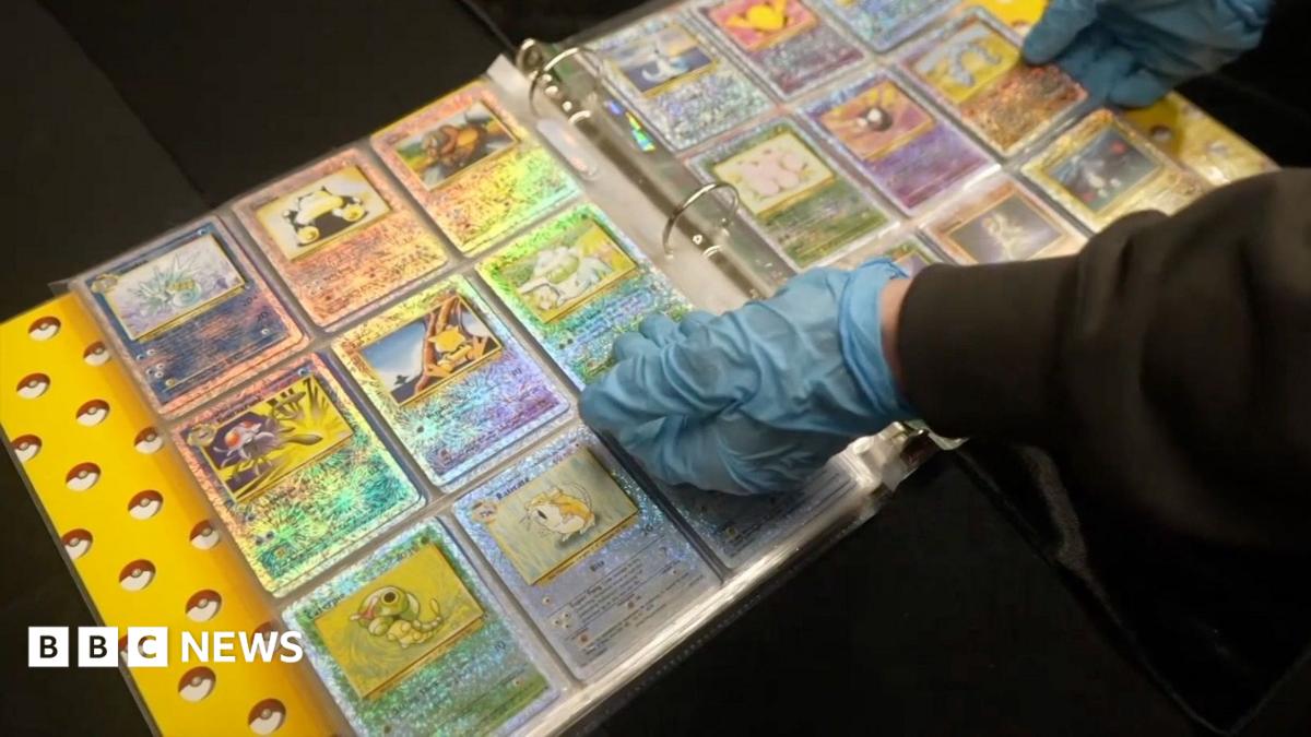 Watch: How a retired decorator made £1.5m from Pokémon cards